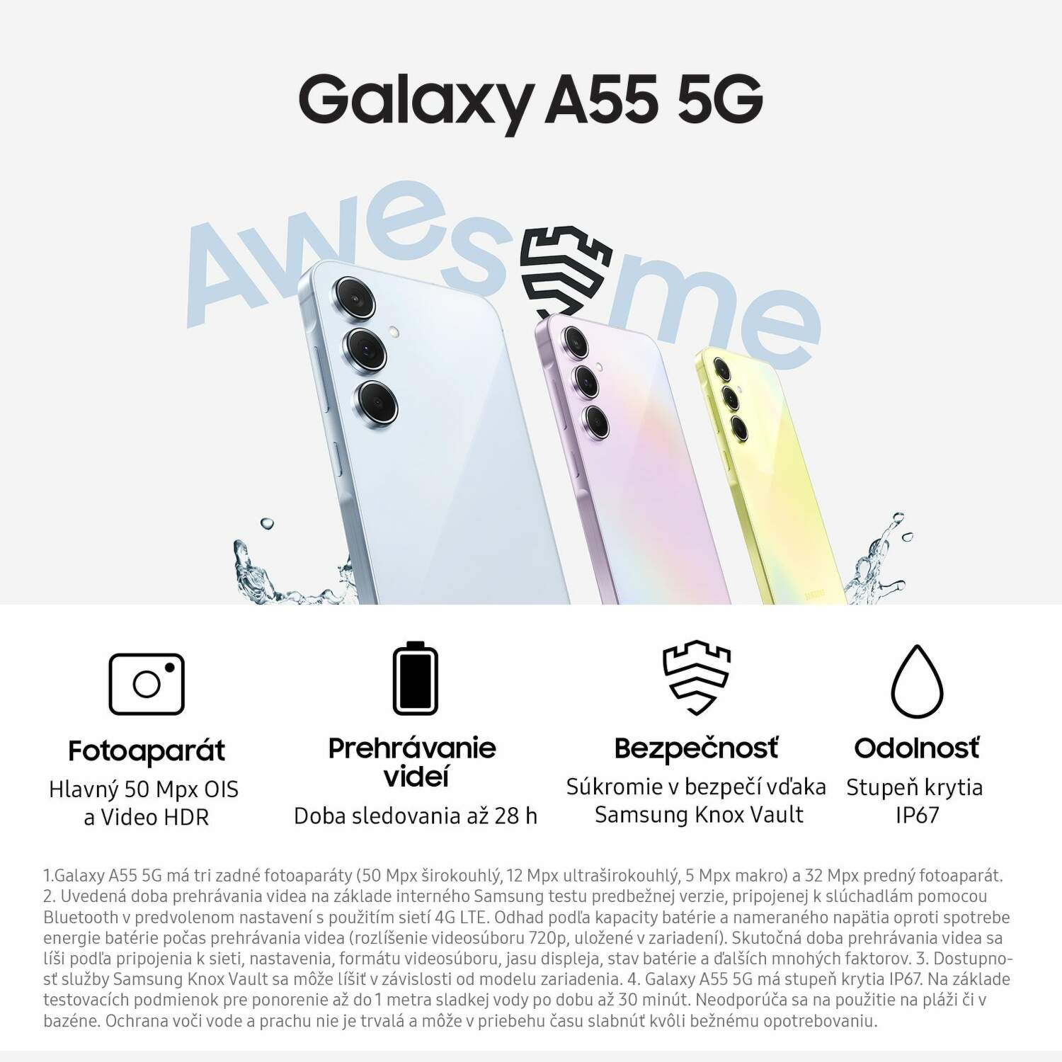 Galaxy  A55 5G awesome 